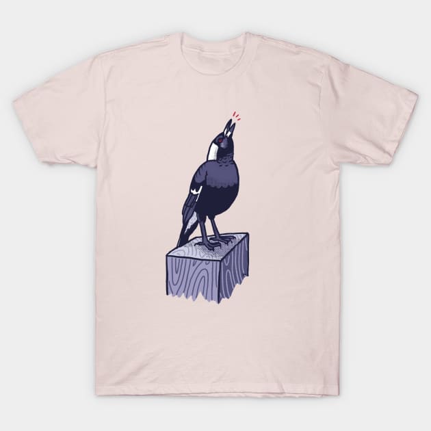 Magpie Song T-Shirt by Theysaurus